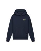 Malelions winter hoodie jongens - navy blauw/geel - counter
