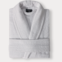 Luxe Badjas Katoen - Wit - Dekbed-Discounter.nl