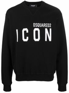 DSQUARED2 sweat à logo Icon - Noir