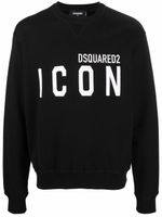 DSQUARED2 sweat à logo Icon - Noir - thumbnail