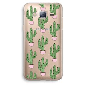 Cactus Lover: Samsung Galaxy J3 (2016) Transparant Hoesje