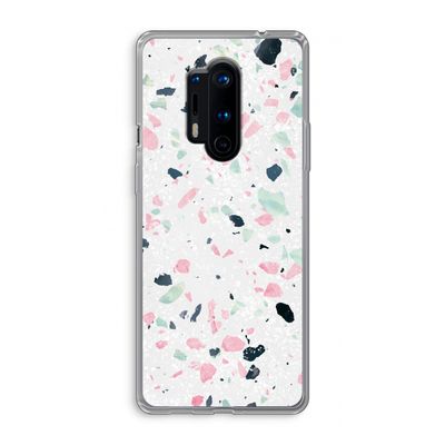 Terrazzo N°3: OnePlus 8 Pro Transparant Hoesje