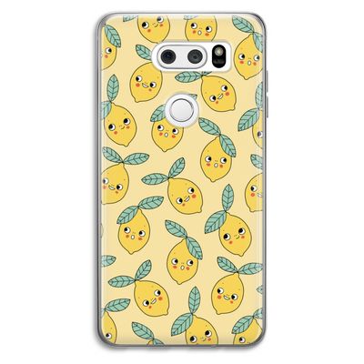 Citroenen: LG V30 Transparant Hoesje