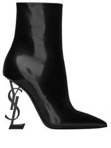 Saint Laurent bottines Opyum 110 mm en cuir - Noir