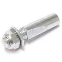 Algi Crankspie ø9,5mm - zilver