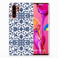 Huawei P30 Pro TPU Case Flower Blue