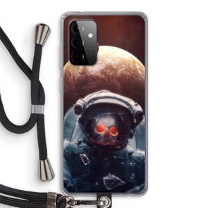 Voyager: Samsung Galaxy A72 5G Transparant Hoesje met koord
