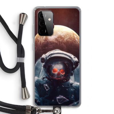 Voyager: Samsung Galaxy A72 5G Transparant Hoesje met koord