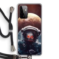 Voyager: Samsung Galaxy A72 5G Transparant Hoesje met koord