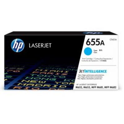 HP Originele 655A cyaan LaserJet tonercartridge