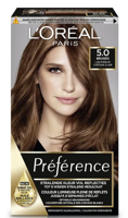 L'Oréal Paris Préférence 5.0 Bruges Lichtbruin