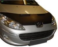Motorkapsteenslaghoes Peugeot 407 2004-2008 zwart PB901398