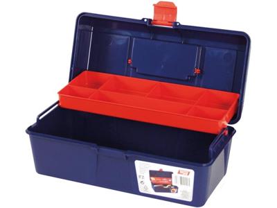 Tayg gereedschapskoffer 310 x 160 x 130 mm met inlegbak - Velleman