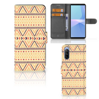 Sony Xperia 10 III Telefoon Hoesje Aztec Yellow - thumbnail