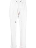 Colombo pantalon à lien de resserrage - Blanc