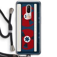 Here's your tape: OnePlus 6 Transparant Hoesje met koord