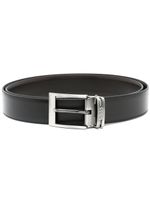 BOSS ceinture à boucle logo - Noir