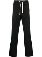 Palm Angels monogram-embroidered straight-leg trousers - Noir - thumbnail