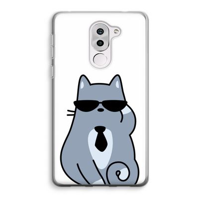 Cool cat: Honor 6X Transparant Hoesje
