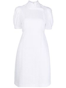 SHIATZY CHEN robe à col montant - Blanc