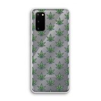Weed: Samsung Galaxy S20 Transparant Hoesje