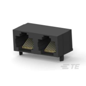 TE Connectivity TE AMP MODULAR JACKS - INVERTED AND LEDS MODULAR JACKS - INVERTED AND LEDS 5406526-1 1 stuk(s)