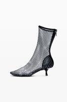 Strass sandalen - BLACK - 38