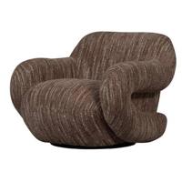 WOOOD Folke Fauteuil - Chenille - Oudroze Melange - 70x88x88