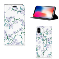 Apple iPhone X | Xs Uniek Smart Cover Blossom White