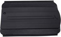 Curana Batt.cover wrap wave/trapez. black