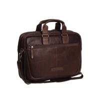 The Chesterfield Brand Seth - Leren Laptoptas - Bruin
