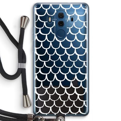 Dakpannetjes: Huawei Mate 10 Pro Transparant Hoesje met koord