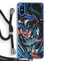 Black Unicorn: Xiaomi Mi Mix 3 Transparant Hoesje met koord