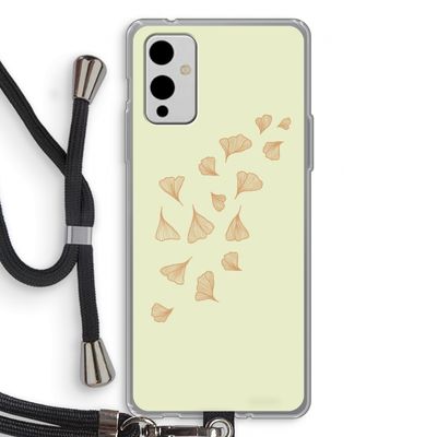 Falling Leaves: OnePlus 9 Transparant Hoesje met koord