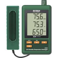 Extech SD800 SD800 Multidatalogger Te meten grootheid Temperatuur, Koolstofdioxide, Vochtigheid 0 tot 50 °C 10 tot 90 % Hrel - thumbnail