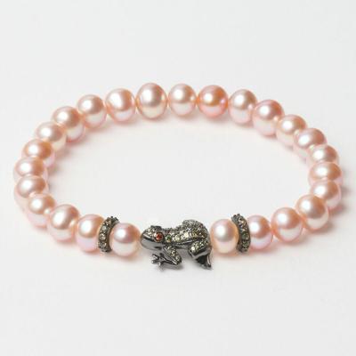 Lancaster JLA-BR-FROG-3-PU 16 mm Dames armband