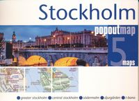 Stadsplattegrond Popout Map Stockholm | Compass Maps