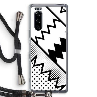 Pop Art #5: Sony Xperia 5 Transparant Hoesje met koord