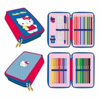 Pennenzak Hello Kitty Blauw 12,5 x 19,5 x 4,5 cm