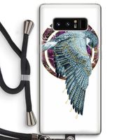 Golden Falcon: Samsung Galaxy Note 8 Transparant Hoesje met koord