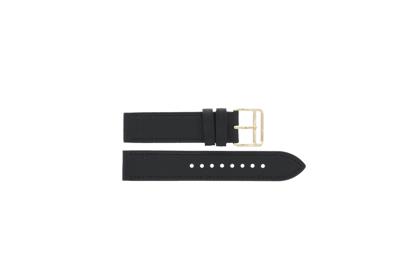 Horlogeband Marc by Marc Jacobs MJ1471 Leder Zwart 14mm