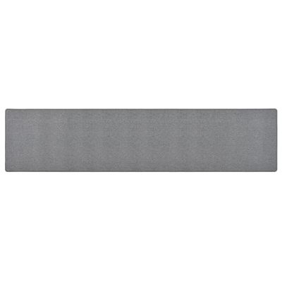 VidaXL Tapijtloper 50x250 cm donkergrijs