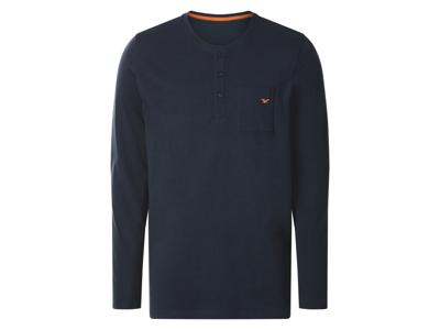 esmara Men Heren longsleeve (Marineblauw, M)