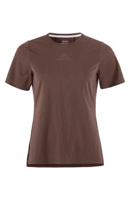 Craft PRO Trail hardloopshirt korte mouw 2 bruin dames M