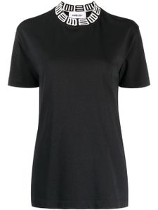 AMBUSH t-shirt en coton à motif monogrammé - Noir