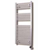 Elektrische Design Radiator Sanicare Plug En Play 111,8 x 60 cm Chroom Thermostaat Chroom 533 Watt Sanicare