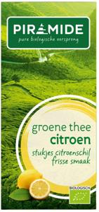 Piramide Groene thee met citroen eko bio