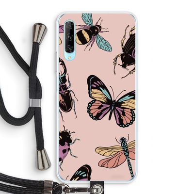 Tiny Bugs: Huawei P Smart Pro Transparant Hoesje met koord