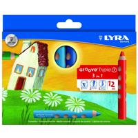 Kleurpotlood lyra groove triple one 12 kleuren