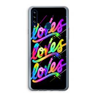 Loves: Samsung Galaxy A20s Transparant Hoesje